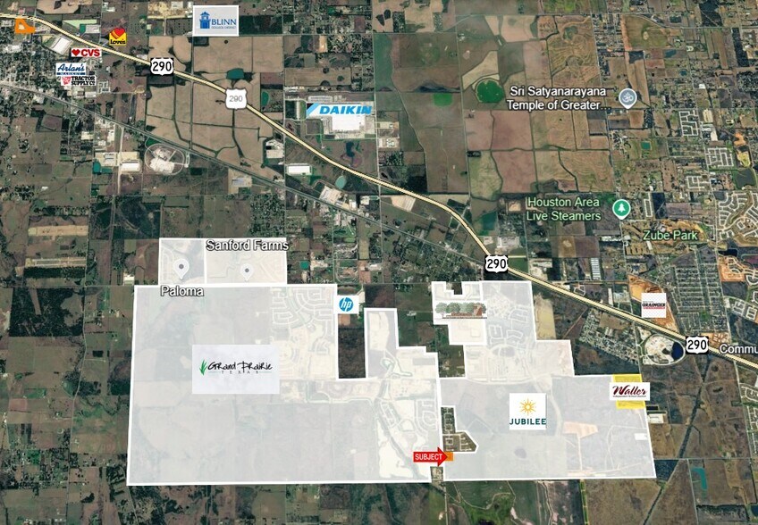 Primary Photo Of 16070 Warren Ranch Rd, Hockley Land For Sale