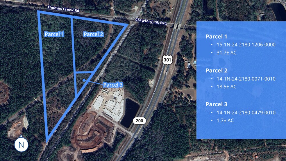 More Photos Of 0 Crawford Rd. Extension & 0 Woods Lane, Callahan Land For Sale