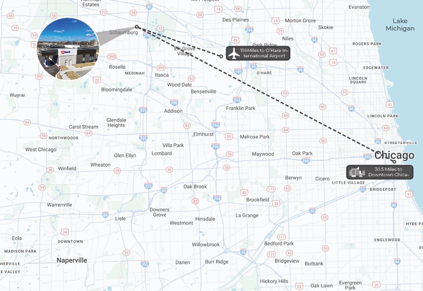 More Photos Of 1297 E Higgins Rd, Schaumburg General Retail For Sale