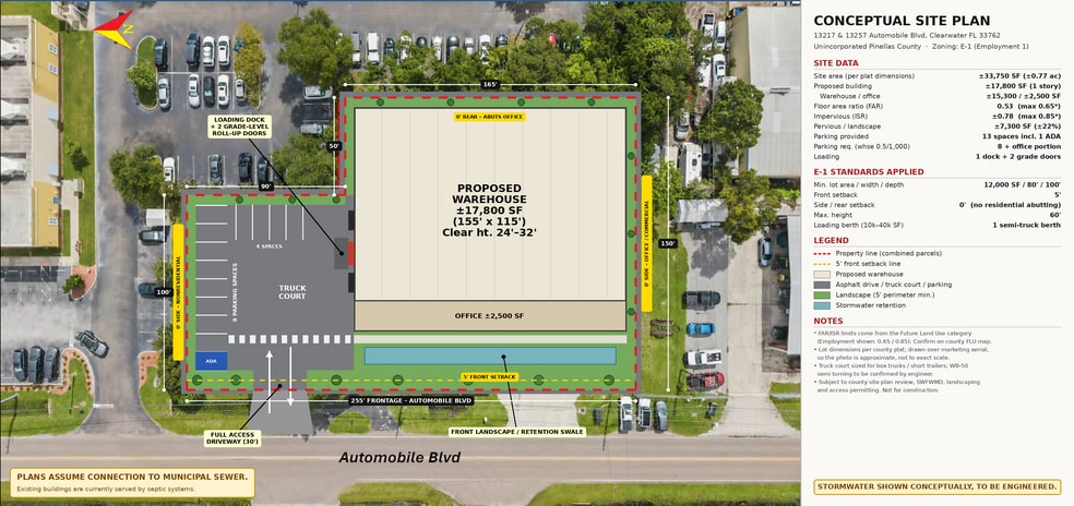 More Photos Of 13257 Automobile Blvd, Clearwater Warehouse For Sale