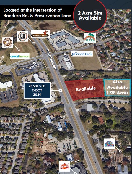 Primary Photo Of 8682 Bandera Rd, San Antonio Land For Sale