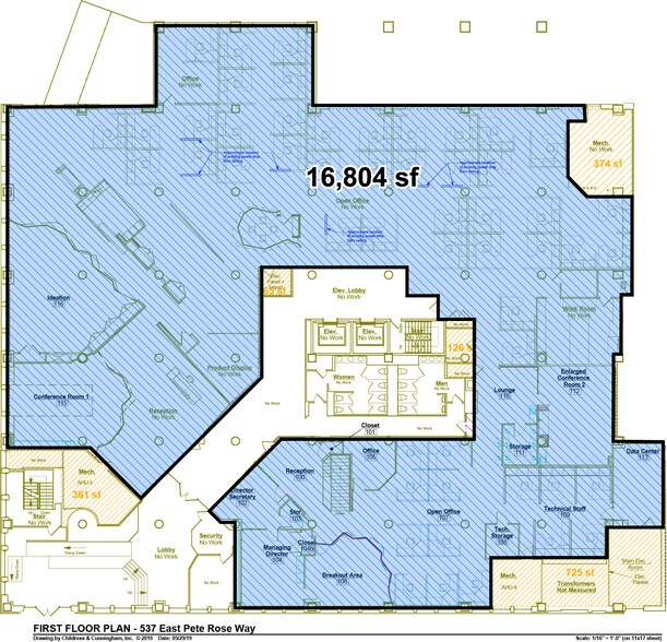 More Photos Of 537 E Pete Rose Way, Cincinnati Office For Lease