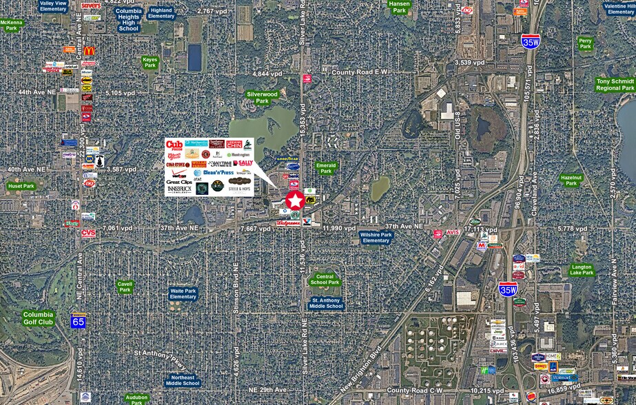 More Photos Of 3800 Silver Lake Rd NE, Saint Anthony Land For Lease