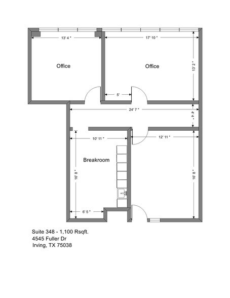 More Photos Of 4545 Fuller Dr, Irving Office Residential For Lease