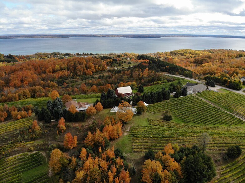 More Photos Of 10343 E Hilltop Rd, Suttons Bay Winery Vineyard For Sale