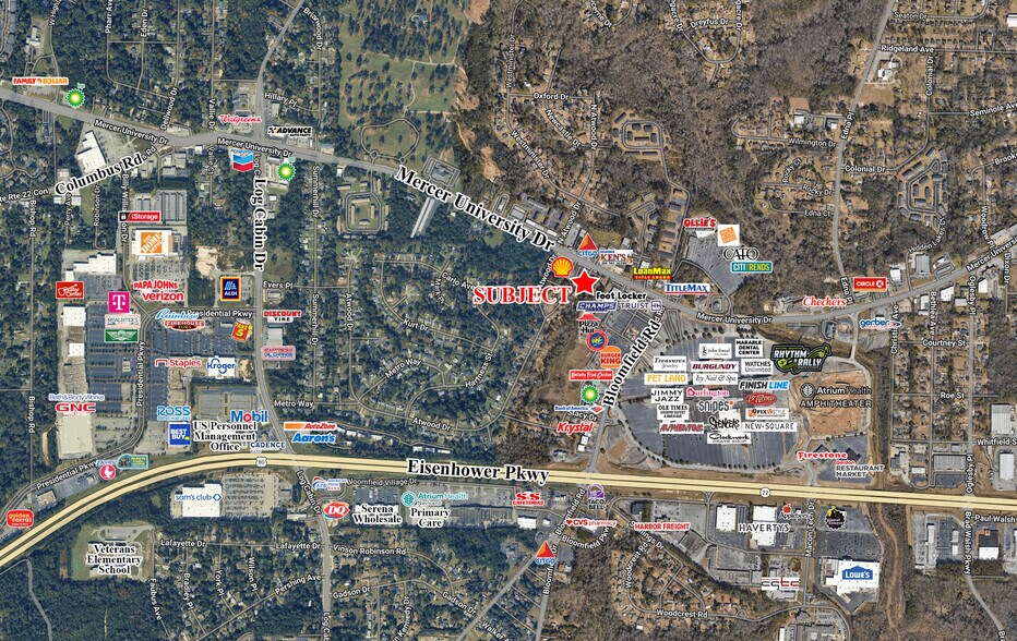 More Photos Of 3706 Mercer University Dr, Macon-Bibb General Retail For Lease