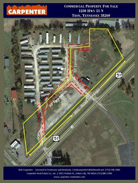 More Photos Of 1250 N Highway 51, Troy Land For Sale