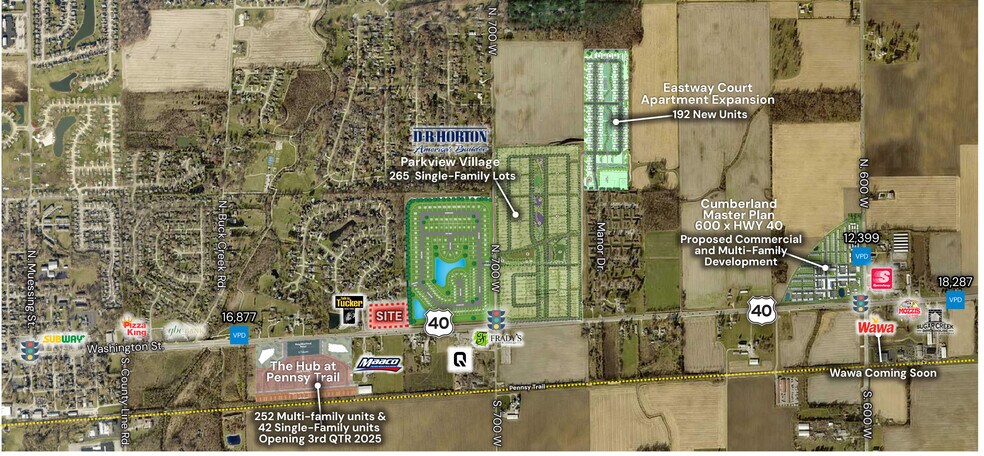 More Photos Of 0 US Highway 40 & Yorkshire Boulevard, Indianapolis Land For Sale