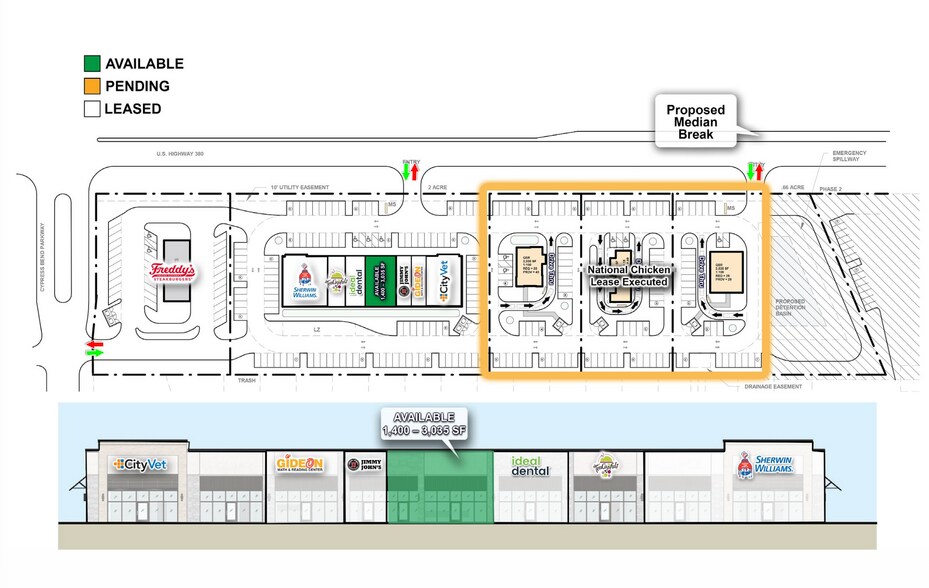More Photos Of SEC OF US-380 & CYPRESS PKWY, Princeton General Retail For Lease