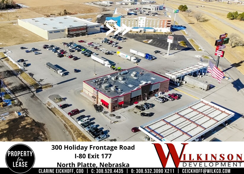 Primary Photo Of 300 Holiday Frontage Rd, North Platte Hotel For Lease