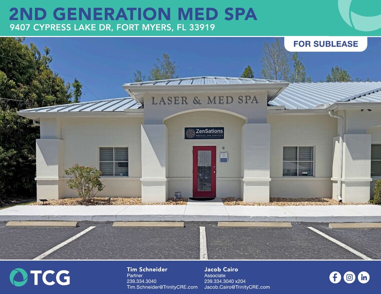 Primary Photo Of 9407 Cypress Lake Dr, Fort Myers Office For Lease