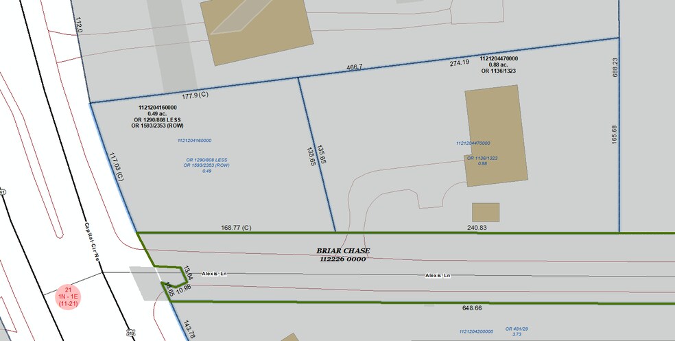 More Photos Of 1755 Capital Cir NE, Tallahassee Land For Sale