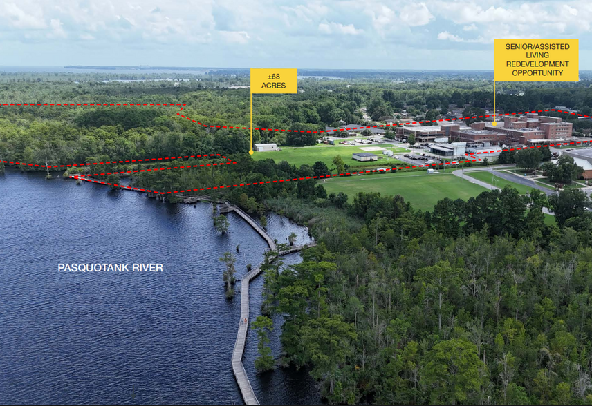 Primary Photo Of 1144 N Road St, Elizabeth City Hospital For Sale