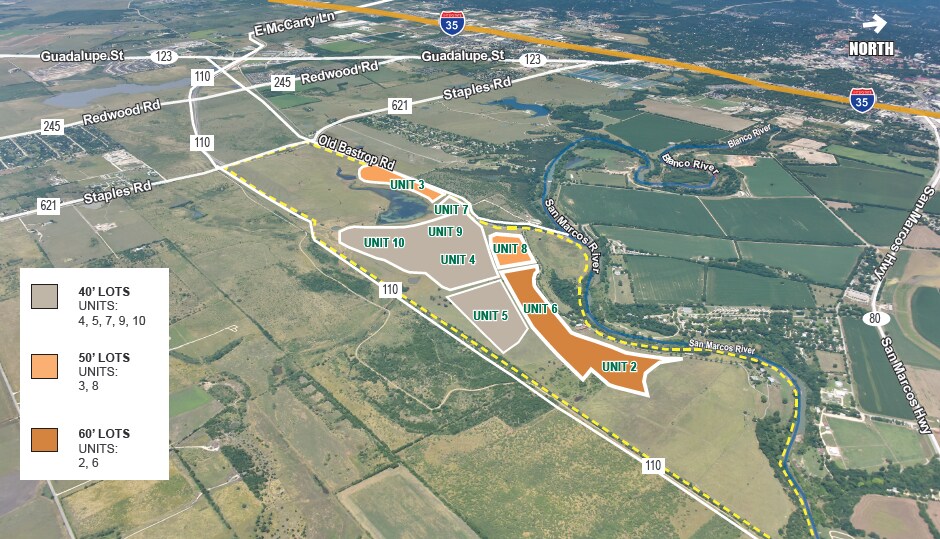 More Photos Of Old Bastrop Hwy & Staples Rd, San Marcos Land For Sale