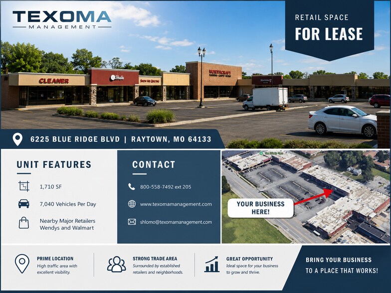 Primary Photo Of 6121-6247 Blue Ridge Blvd, Raytown Unknown For Lease