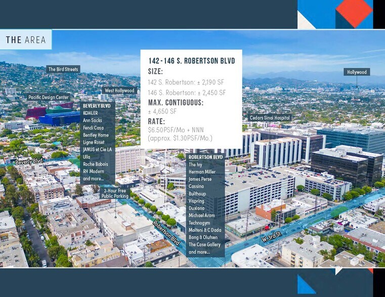 More Photos Of 146 S Robertson Boulevard, Los Angeles Storefront For Lease