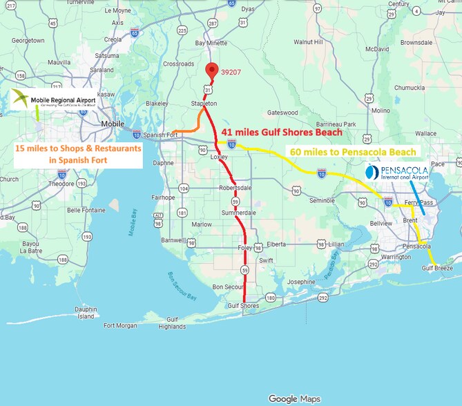 More Photos Of 39207 State Highway 59, Bay Minette Land For Sale