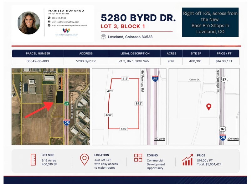 Primary Photo Of 5280 Byrd Dr, Loveland Land For Sale
