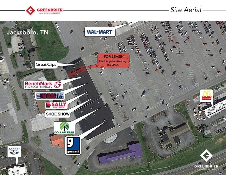More Photos Of 2832-2844 Appalachian Hwy, Jacksboro General Retail For Lease
