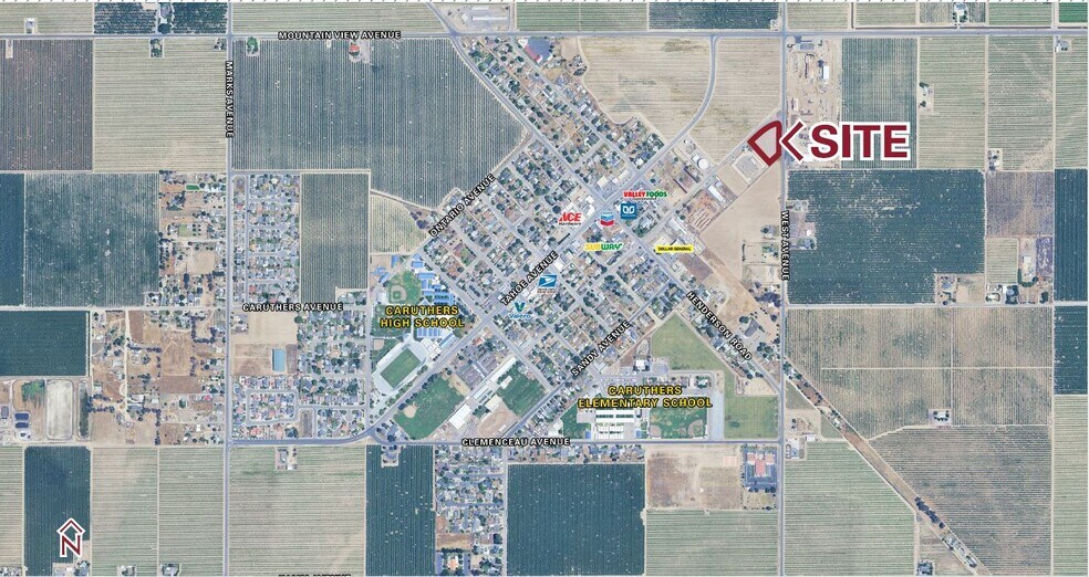 More Photos Of West Superior Avenue Ave @ S. West Avenue, Caruthers Land For Sale