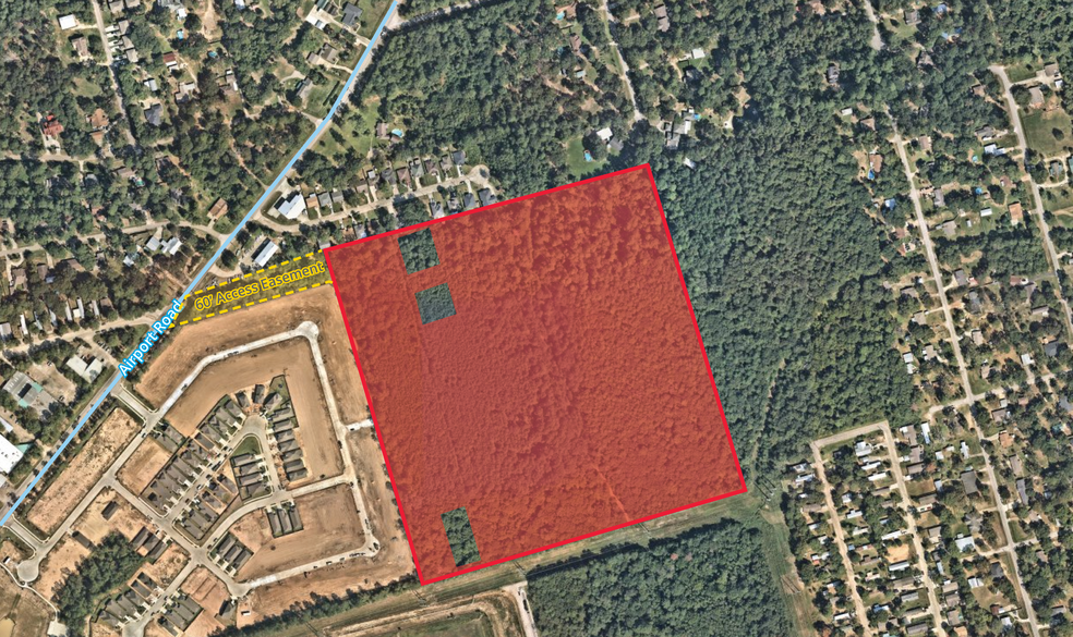 Primary Photo Of Butlersburg And Airport Rd, Conroe Land For Sale