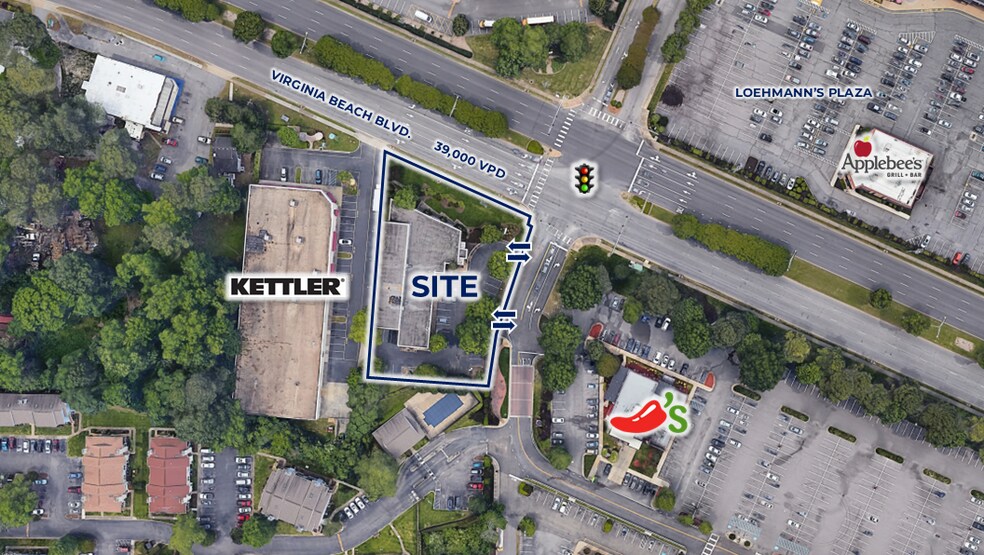 Primary Photo Of 4097 Virginia Beach Blvd, Virginia Beach Freestanding For Lease