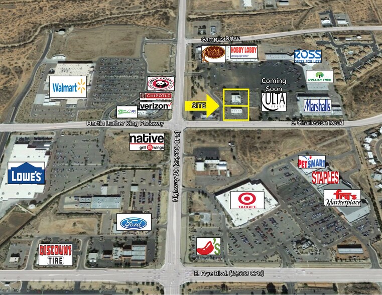 More Photos Of 439 N Highway 90 Byp, Sierra Vista Storefront For Sale