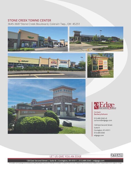 More Photos Of 3687 Stone Creek Blvd, Cincinnati Storefront For Lease