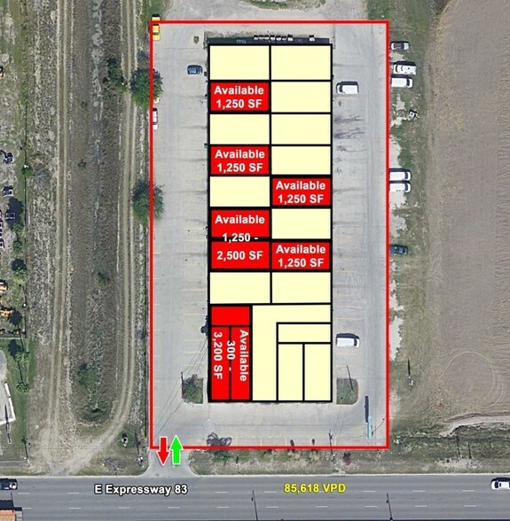 More Photos Of 150 Frontage Expressway 83, Alamo Light Distribution For Lease