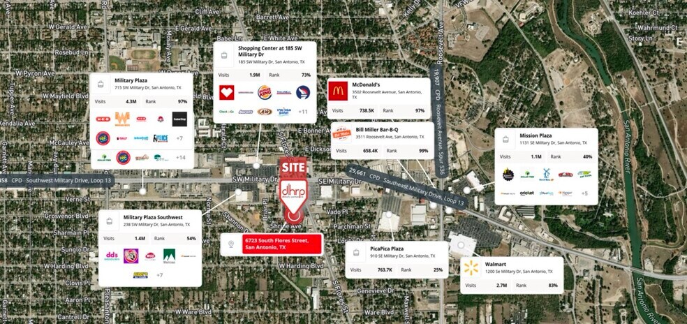 More Photos Of 6723 S Flores St, San Antonio Freestanding For Sale