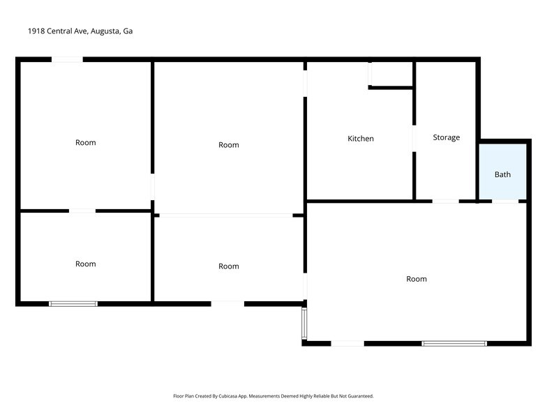 More Photos Of 1918 Central Ave, Augusta Office For Lease