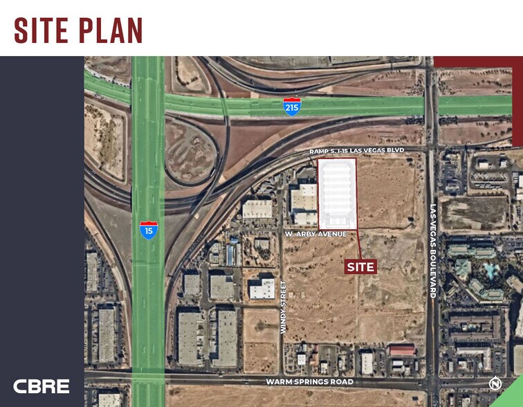 More Photos Of 2450 W. Arby Avenue, Las Vegas Land For Lease