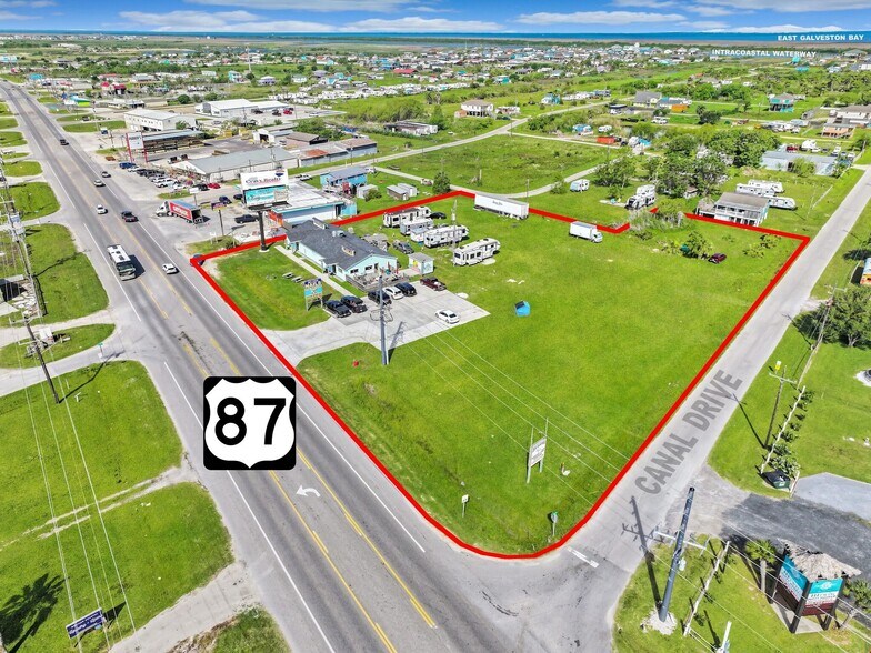 Primary Photo Of 1923 Hwy 87, Crystal Beach Freestanding For Sale