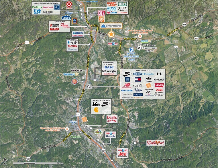 More Photos Of 710 Dolly Parton Pky, Sevierville Bank For Sale