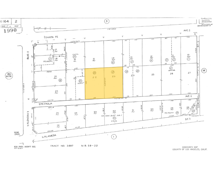 More Photos Of 1000-1022 South Petrolia Avenue, Compton Land For Sale