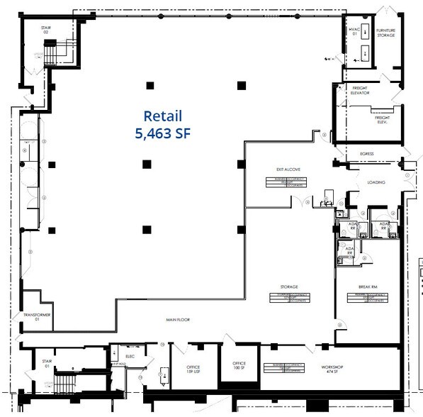 More Photos Of 905 N Florida Ave, Tampa Hotel For Lease