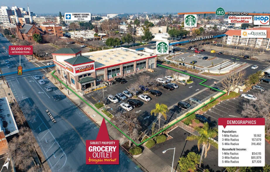 More Photos Of 2820 Tulare St, Fresno Freestanding For Sale