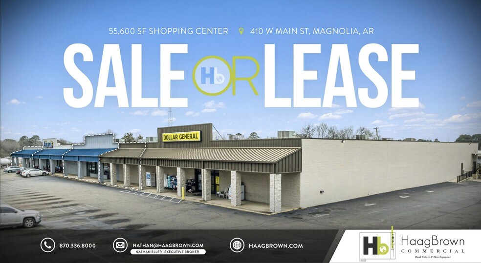 Primary Photo Of 402-412 W Main St, Magnolia Storefront For Lease