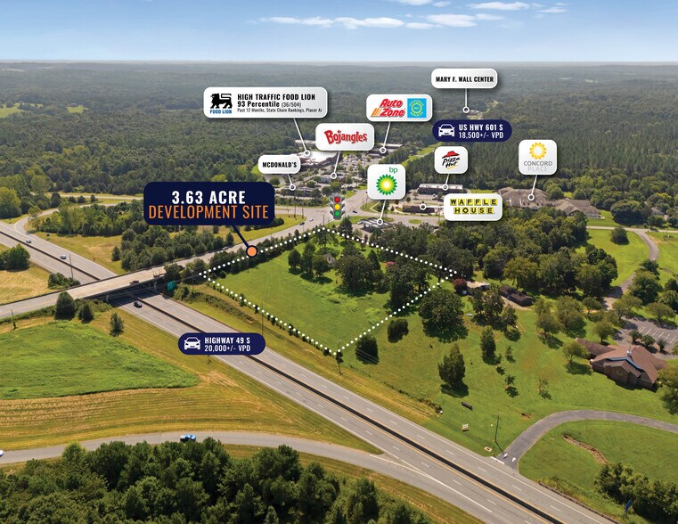 More Photos Of 3220 US Highway 601 S, Concord Land For Sale