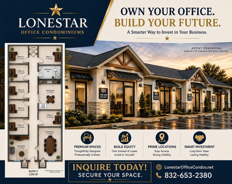 Primary Photo Of 18415 Bridgeland Creek Pkwy, Cypress Business Park For Sale