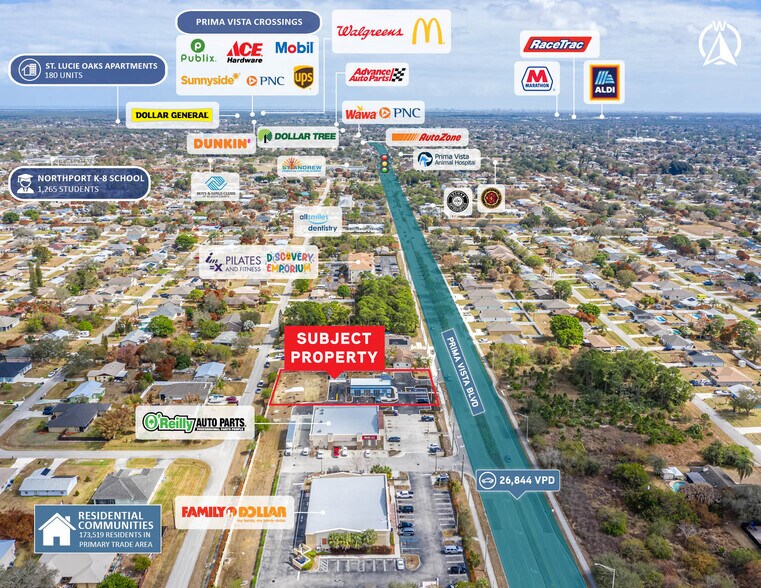 More Photos Of 565 NW Prima Vista Blvd, Port Saint Lucie General Retail For Sale