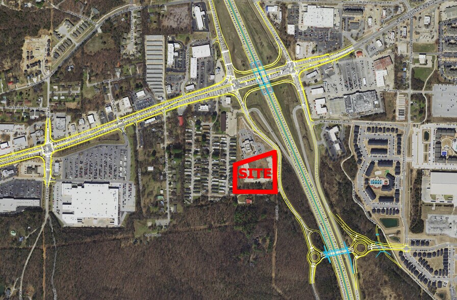 More Photos Of 1255 S Shiloh Dr, Fayetteville Land For Sale