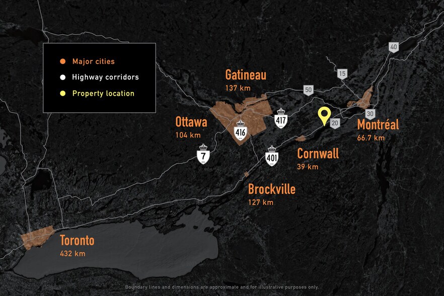 More Photos Of 21899 Old Highway 2, Bainsville Land For Sale