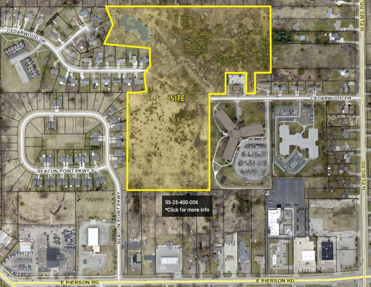 Primary Photo Of Cedarwood Dr @ N Elms Rd, Flushing Land For Sale