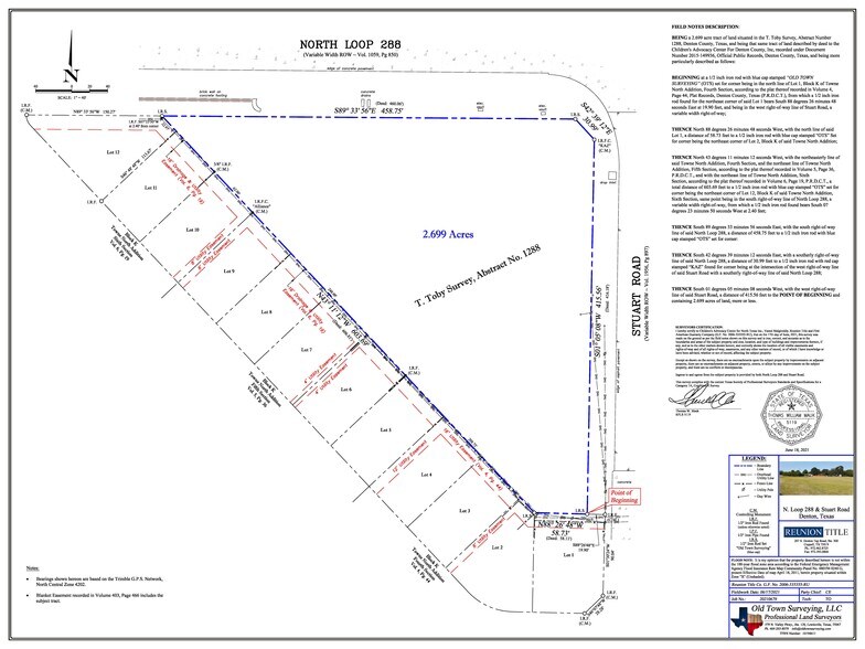 More Photos Of 4209 Stuart Rd, Denton Land For Sale