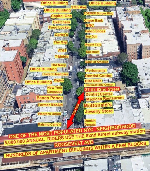 More Photos Of 3753 82nd St, Jackson Heights Storefront Retail Office For Lease