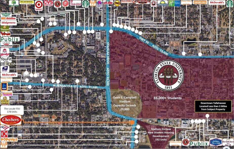 More Photos Of 820 Lake Bradford, Tallahassee Drugstore For Sale