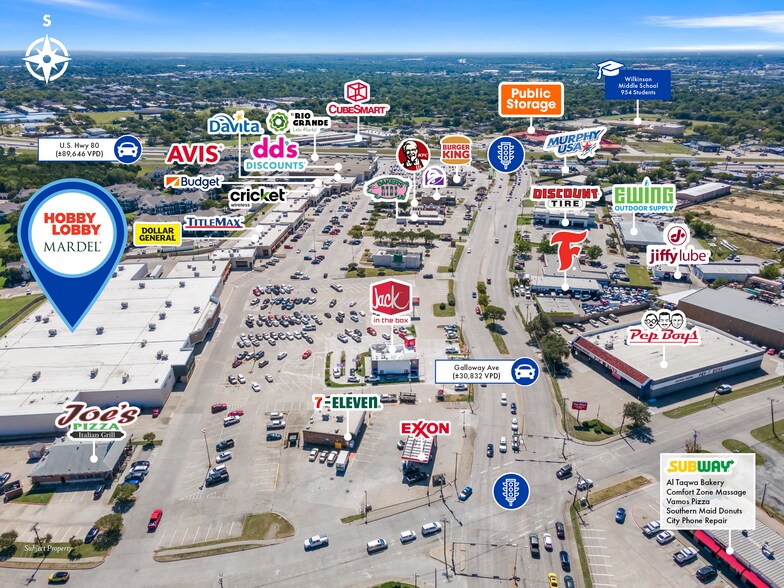 More Photos Of 2302-2308 N Galloway Ave, Mesquite Freestanding For Sale