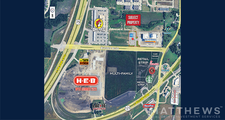 More Photos Of NEQ US-75 & Bucees blvd, Melissa General Retail For Lease