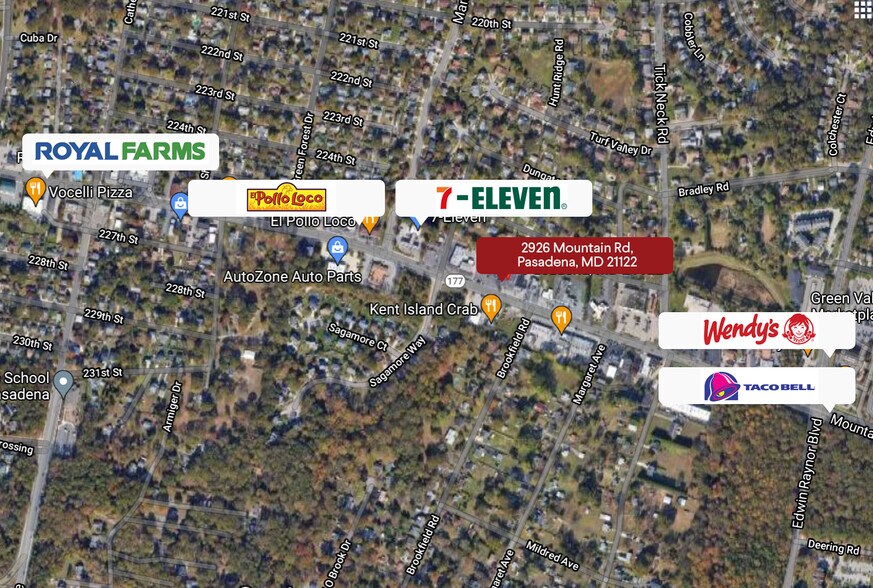 More Photos Of 2926 Mountain Rd, Pasadena Storefront Retail Office For Sale